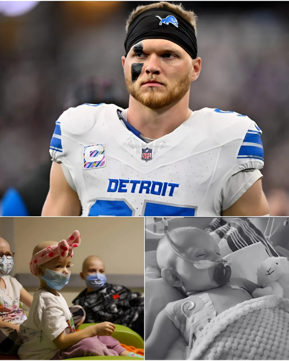 UNBELIEVABLE: Detroit Lions superstar Aidan Hutchinson quietly pays $105 million in cancer bills for 50 patients in South Dakota — a jaw-dropping act of kindness that leaves the NFL speechless and Rapid City forever changed _P