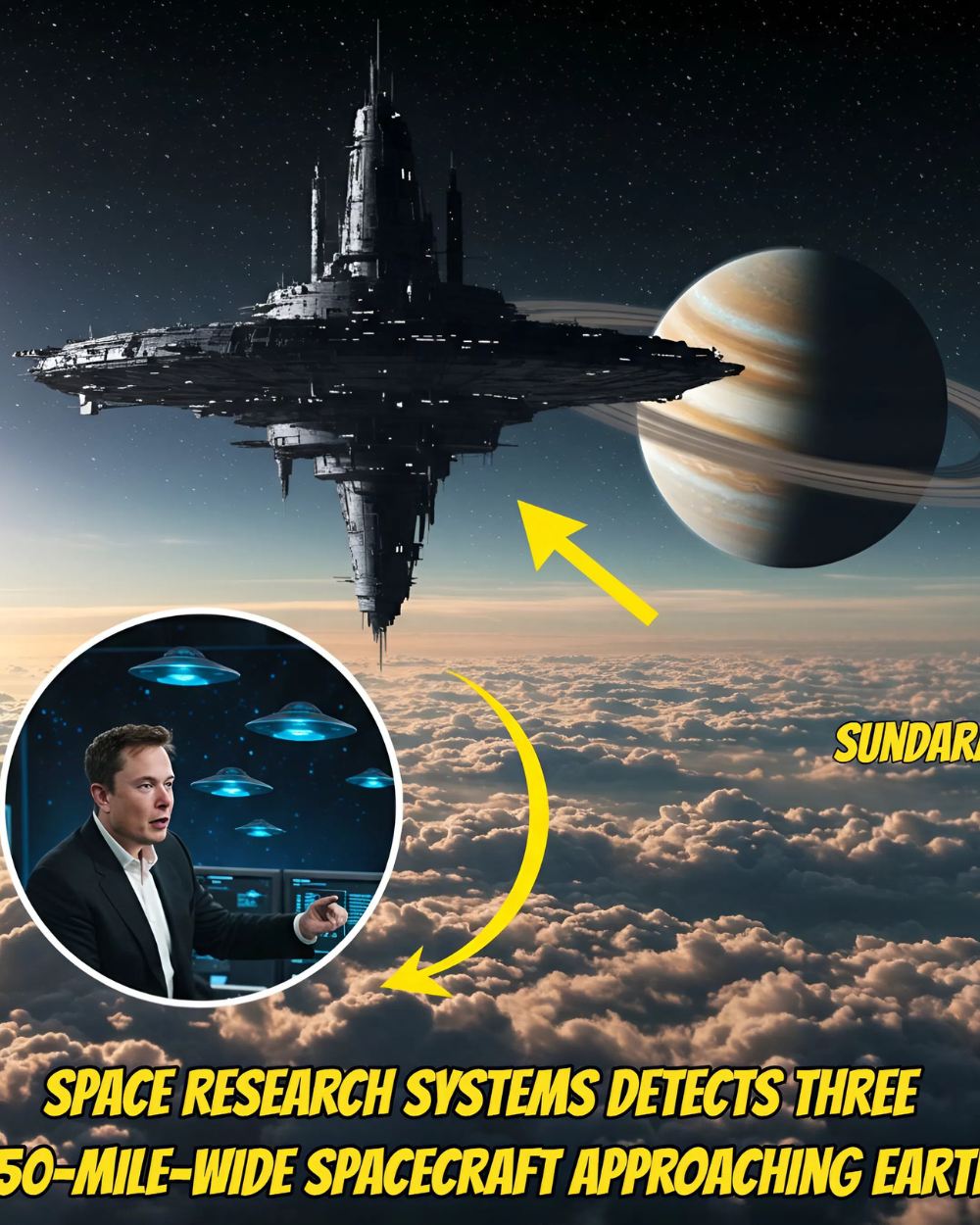 SHOCKING BOMBSHELL: Elon Musk detects three grotesque alien warships from a binary star system — invasion imminent, Earth must evacuate now! “This is not a drill. And they’re coming!” _P