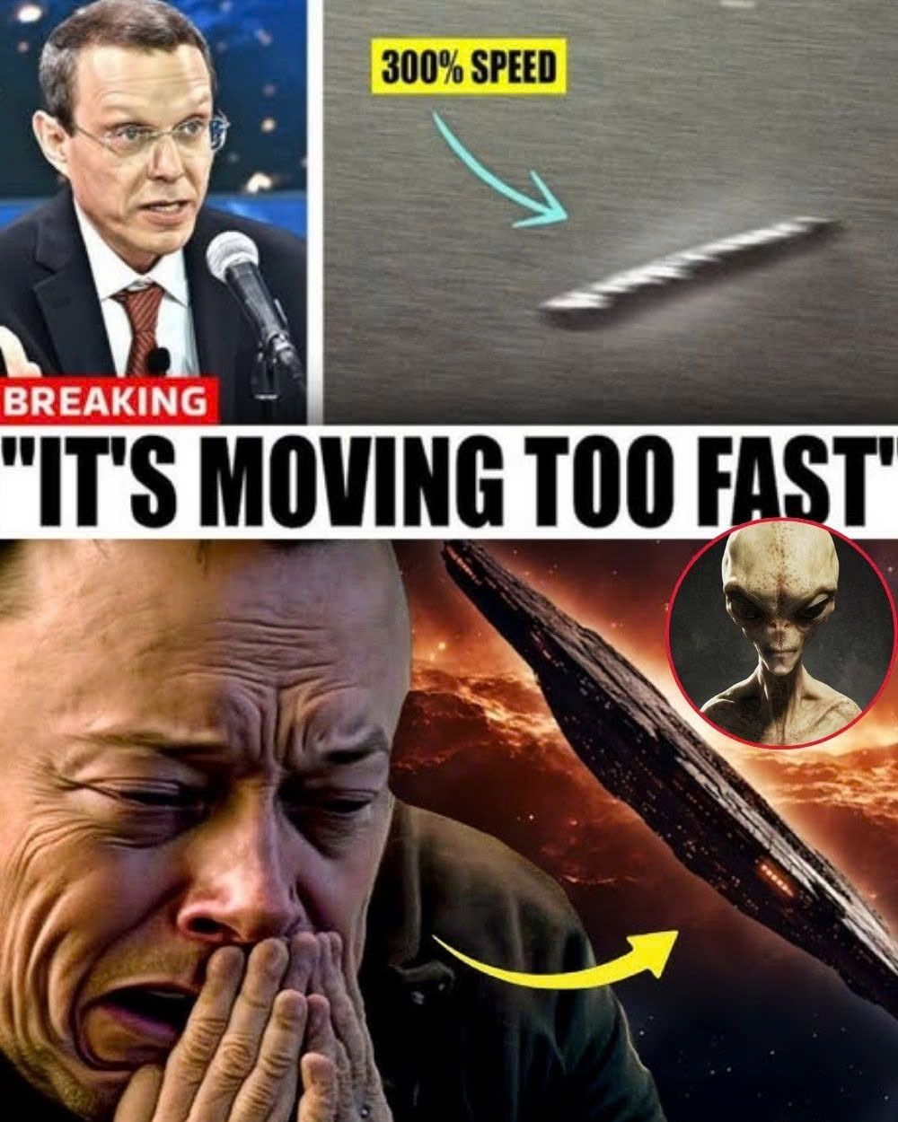SPACE PANIC: Elon Musk collapses as unidentified object reaches 10x orbital speed — fears of alien warships intensify: “They’re not just watching. They’re choosing when to strike. And I’ve never been this afraid….” _P