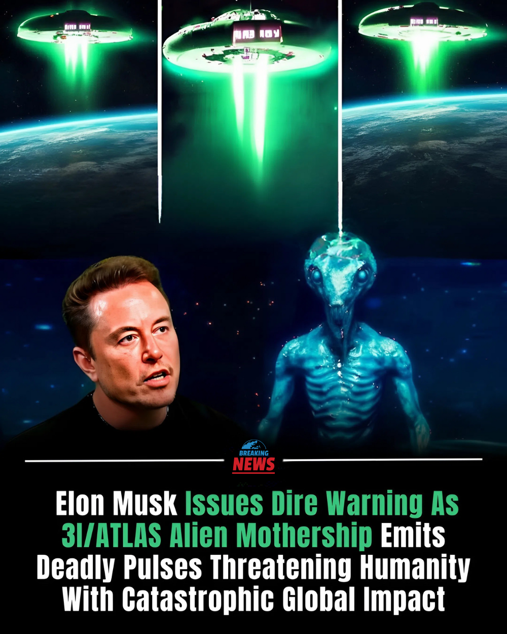 BREAKING: Elon Musk warns alien mothership 3I/ATLAS is emitting deadly pulses — Earth may face catastrophic impact. “This could be the beginning of something we can’t stop.” _P