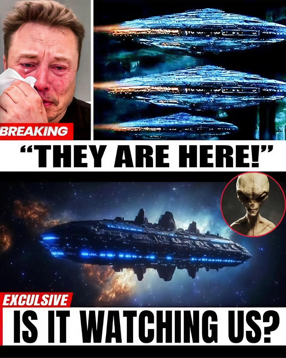 THE FINAL PROPHECY REVEALED — Elon Musk Warns: “Alien Warships Are Coming. Humanity Is In Danger. This Is Our Final Warning.” Countdown to 2027 Begins! _P