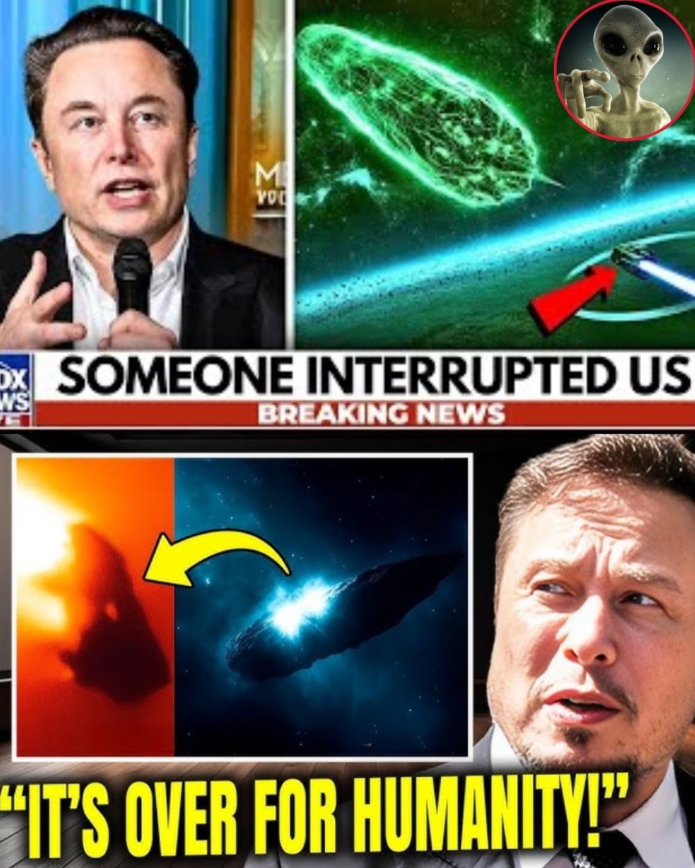 WORLD DOOM!! Elon Musk SHOCKS the Globe: “The SKY IS FALLING… They’ve Arrived to END US ALL” Humanity’s FINAL DAYS Have Officially Begun — No Escape, No Hope…” .q