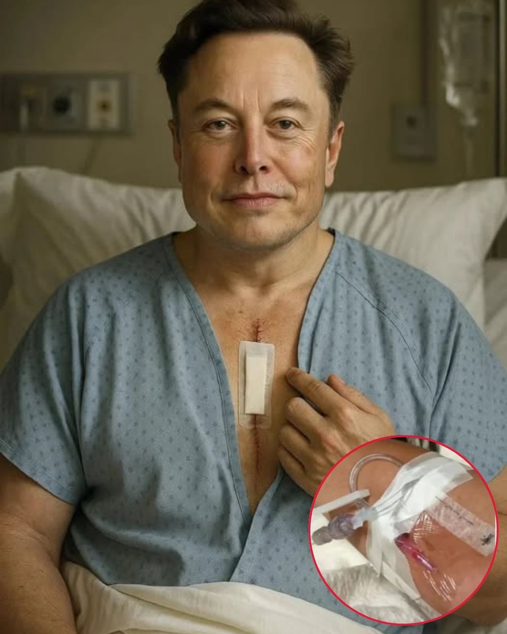 HEARTBREAKING NEWS!! Elon Musk speaks out after surgery: “Only now do I understand that money is not the most important thing — Although the battle is not over, I am still fighting and I need you by my side….” .q