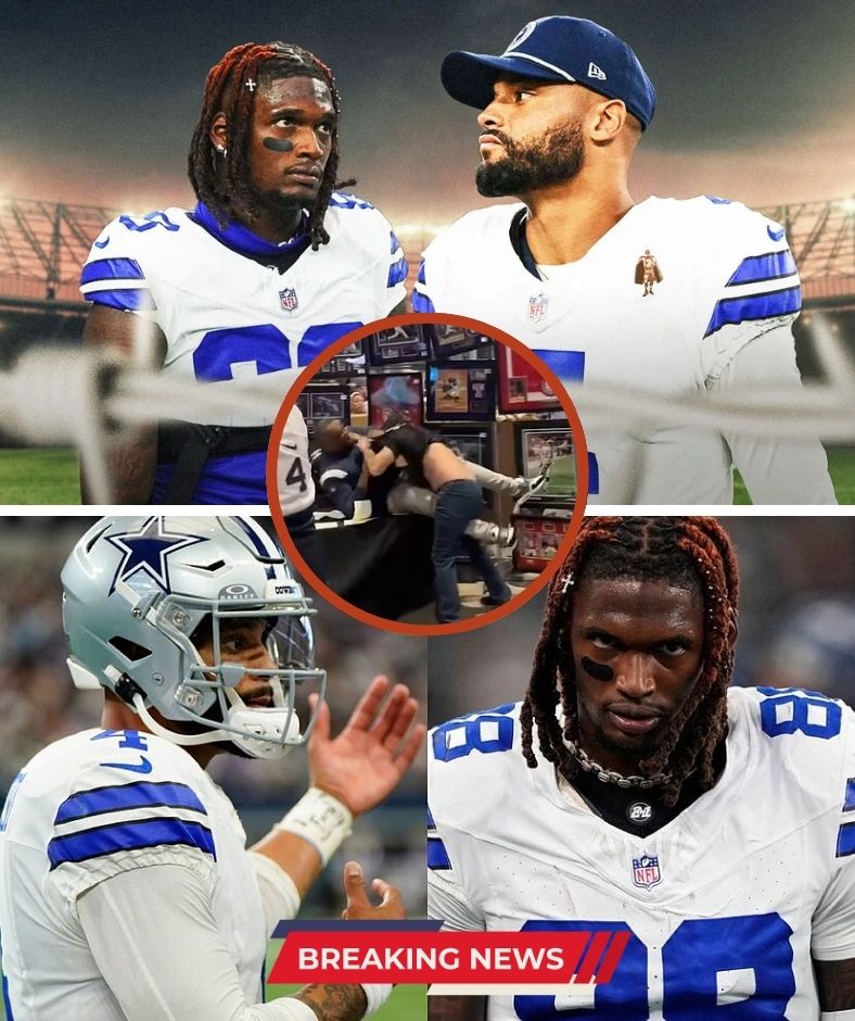 “CHAOS IN COWBOYS: CeeDee Lamb Had a Brutal Clash With Dak Prescott After Sunday’s Loss as the Two Blamed Each Other.” .ni