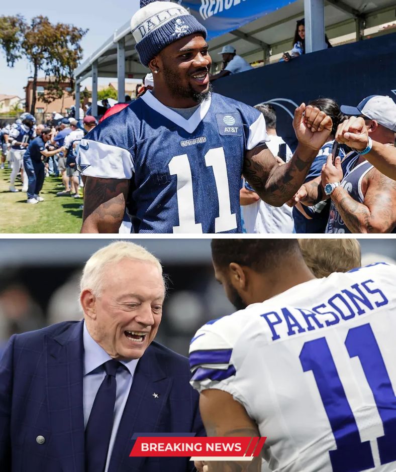 Drama Over? Micah Parsons Surprisingly Agrees to Reunite with the Dallas Cowboys in Historic Deal .ni