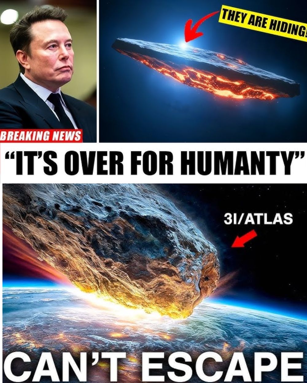 FINAL WARNING!! 3I/ATLAS is NO Comet… It’s an ALIEN WARSHIP! — Elon Musk Declares the World: “Humanity Must RUN or FIGHT Before It’s TOO LATE!” .q