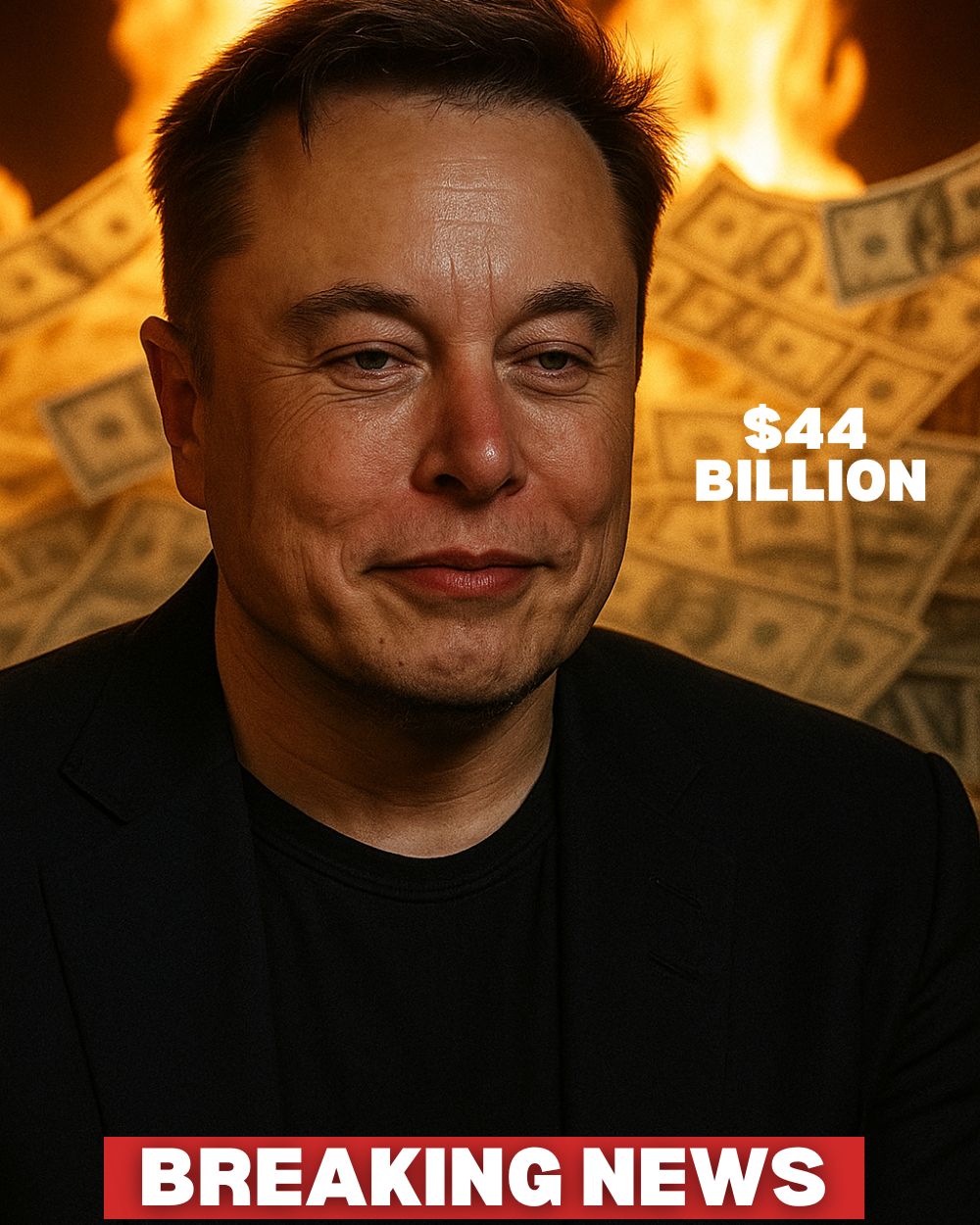 $44 BILLION EVAPORATES IN SECONDS!! Elon Musk Faces His Darkest Financial Storm Yet —  His Empire Crumbles and Left the World Stunned: “I just did something stupid….” .q