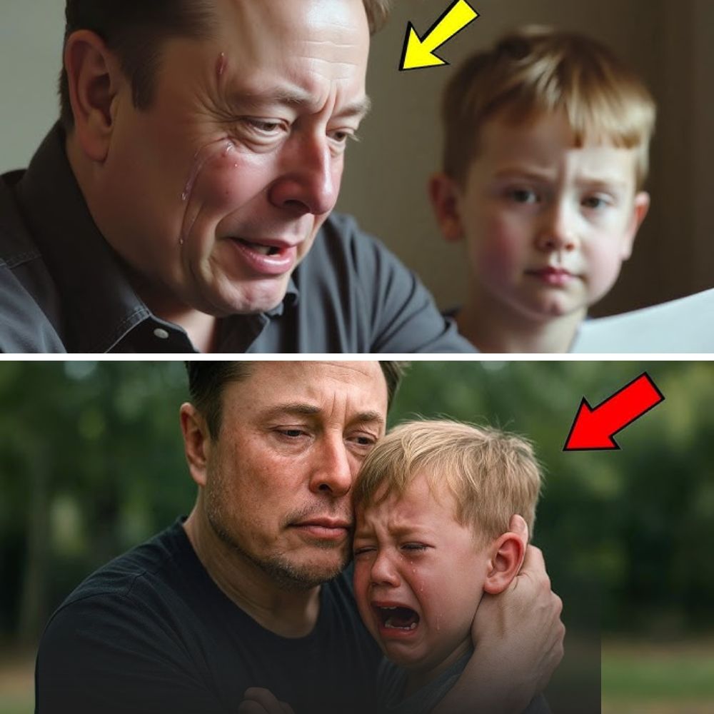 “He conquered space and technology, but just one sentence from his son shattered Elon Musk’s heart.” .Ni