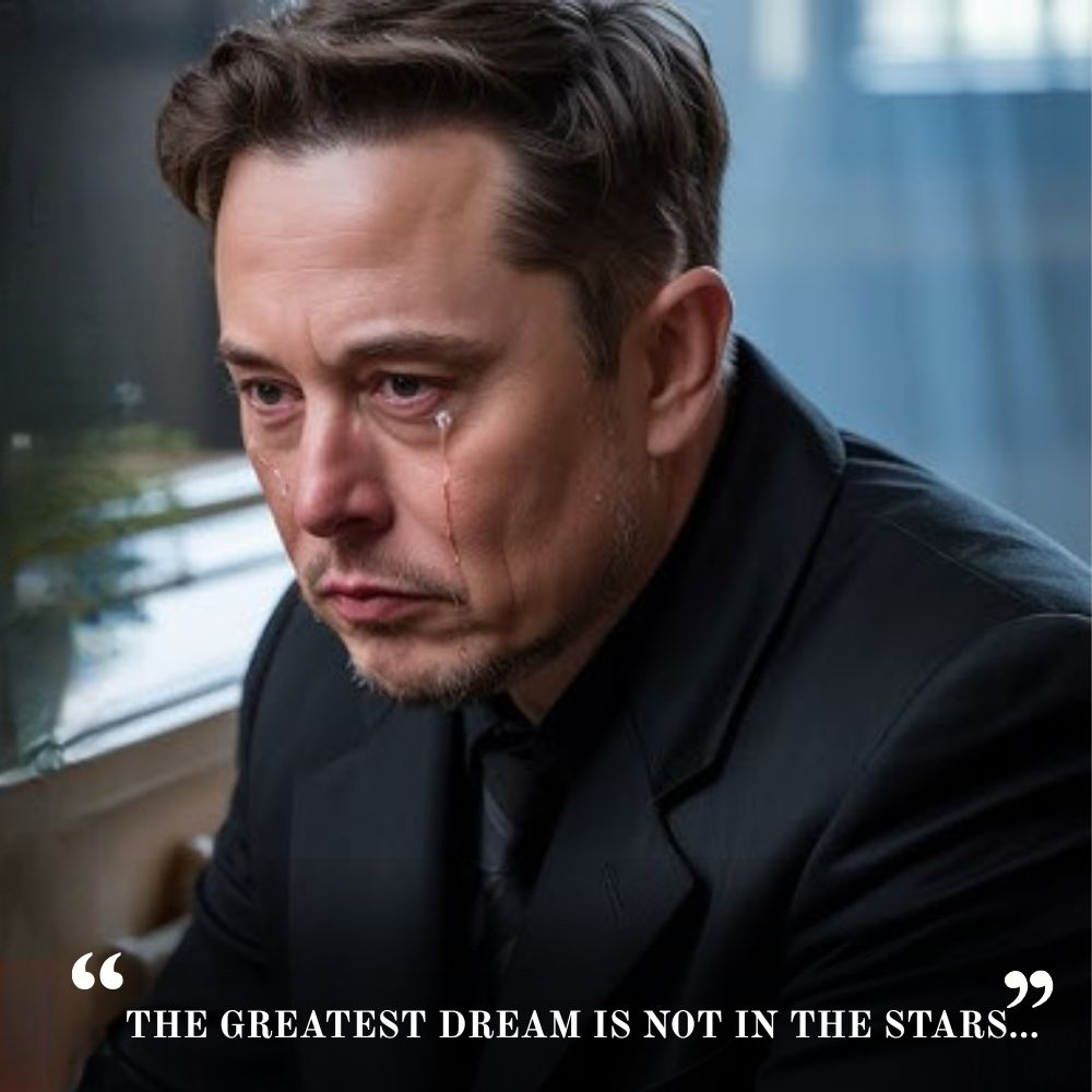 “The only thing Elon Musk would want to do if tomorrow were his last — has nothing to do with money or rockets. .Ni