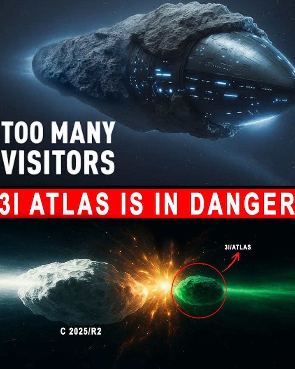 100x BIGGER Cosmic Monster!! New Mystery Object Just ARRIVED, Locking Directly Onto 31/ ATLAS — Elon Musk Issues Bone-Chilling Warning: “We need to run away now or destroy it” .q