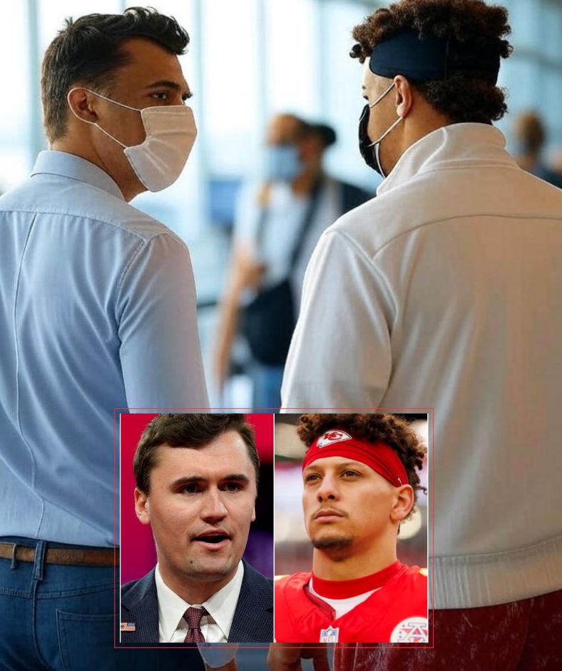 Is Charlie Kirk still alive? Just 30 minutes ago, a shocking video started circulating on social media showing a person who looks exactly like Charlie Kirk at an international airport with his close friend is the superstar Patrick Mahomes. Could this whole thing just be a publicity stunt to shock the world? What truth is being hidden? .q