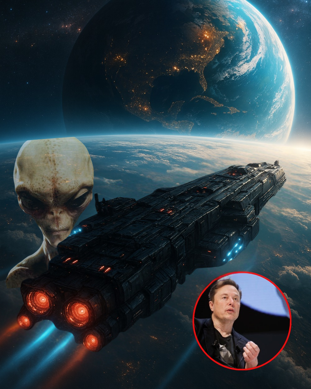 COSMIC ALERT: “They’re NOT Here for Peace…” — Atlas Mothership’s Arrival Sparks Global Alarm Unidentified signals, military mobilization, and Elon Musk’s urgent call for unity. Global panic rises as humanity faces its greatest unknown _P
