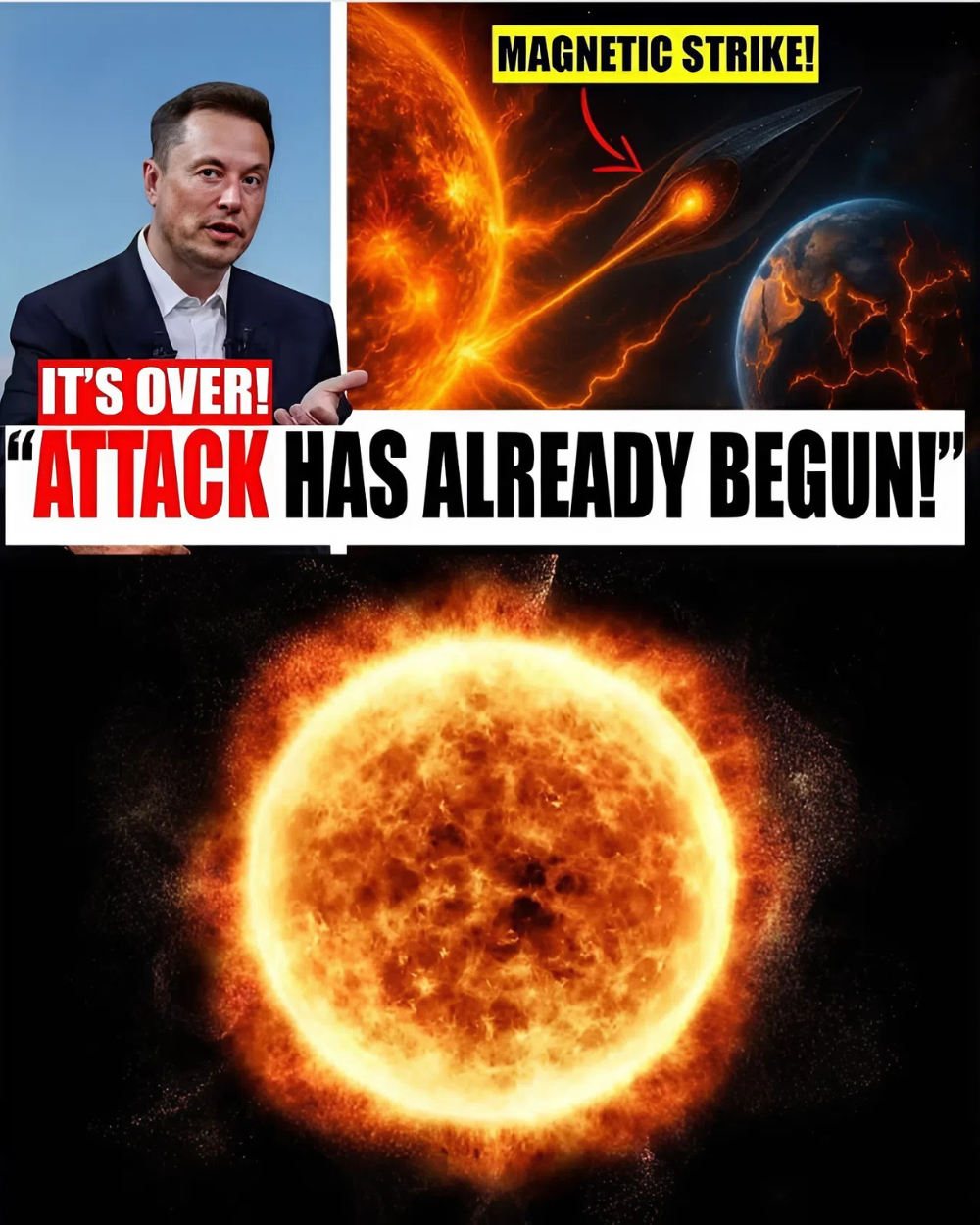 EARTH’S FINAL HOURS!! Alien Warship 3I/ATLAS Strikes the SUN With Cosmic Weapons. Solar shockwaves breach Earth’s magnetic shield — and it’s shattering as we speak… _P