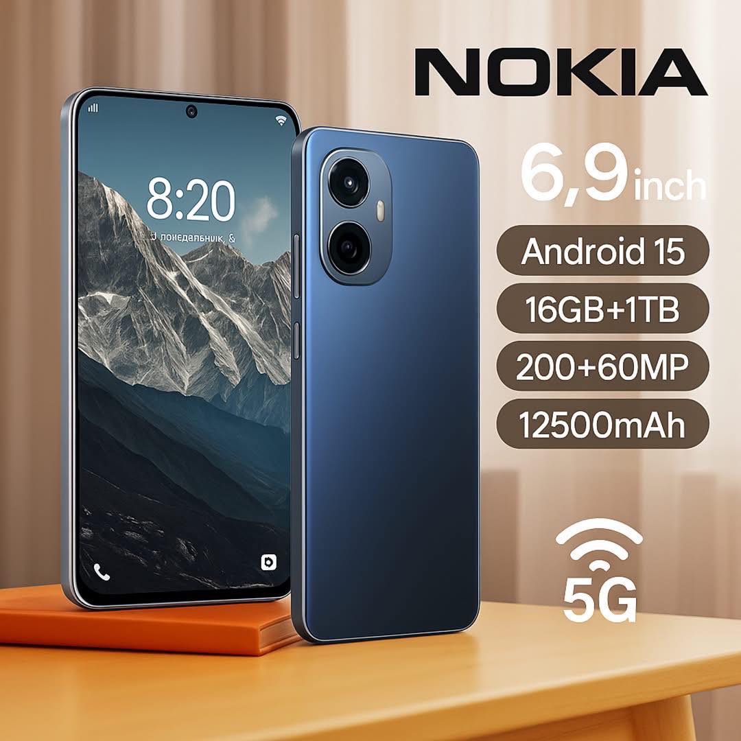 Shocking: Nokia Air 2025 Debuts With 200MP Camera and 12,500mAh Battery — a tech marvel that pushes boundaries and expectations, and it’s turning heads already! _P