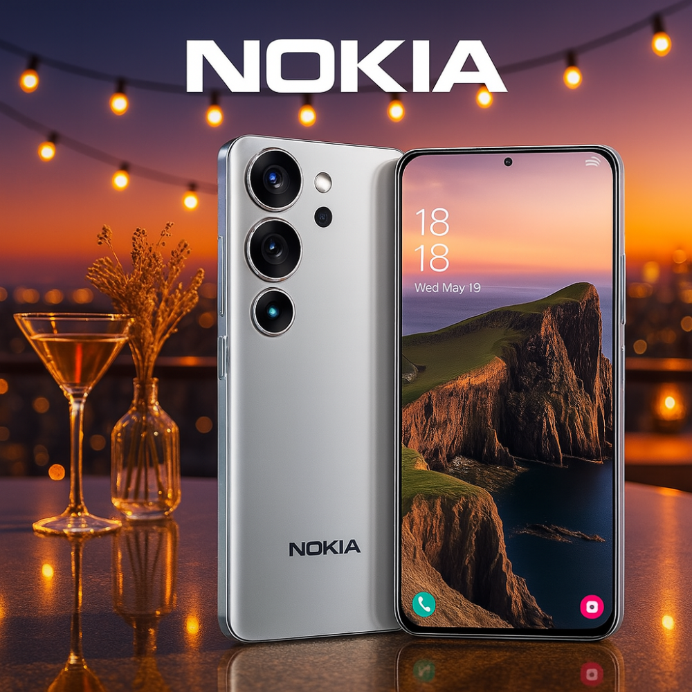 Nokia Blade Pro 2025 debuts with 108MP camera, 16,800mAh battery, and a sleek titanium frame — combining sharp design and long-lasting performance to redefine mobile toughness! _P