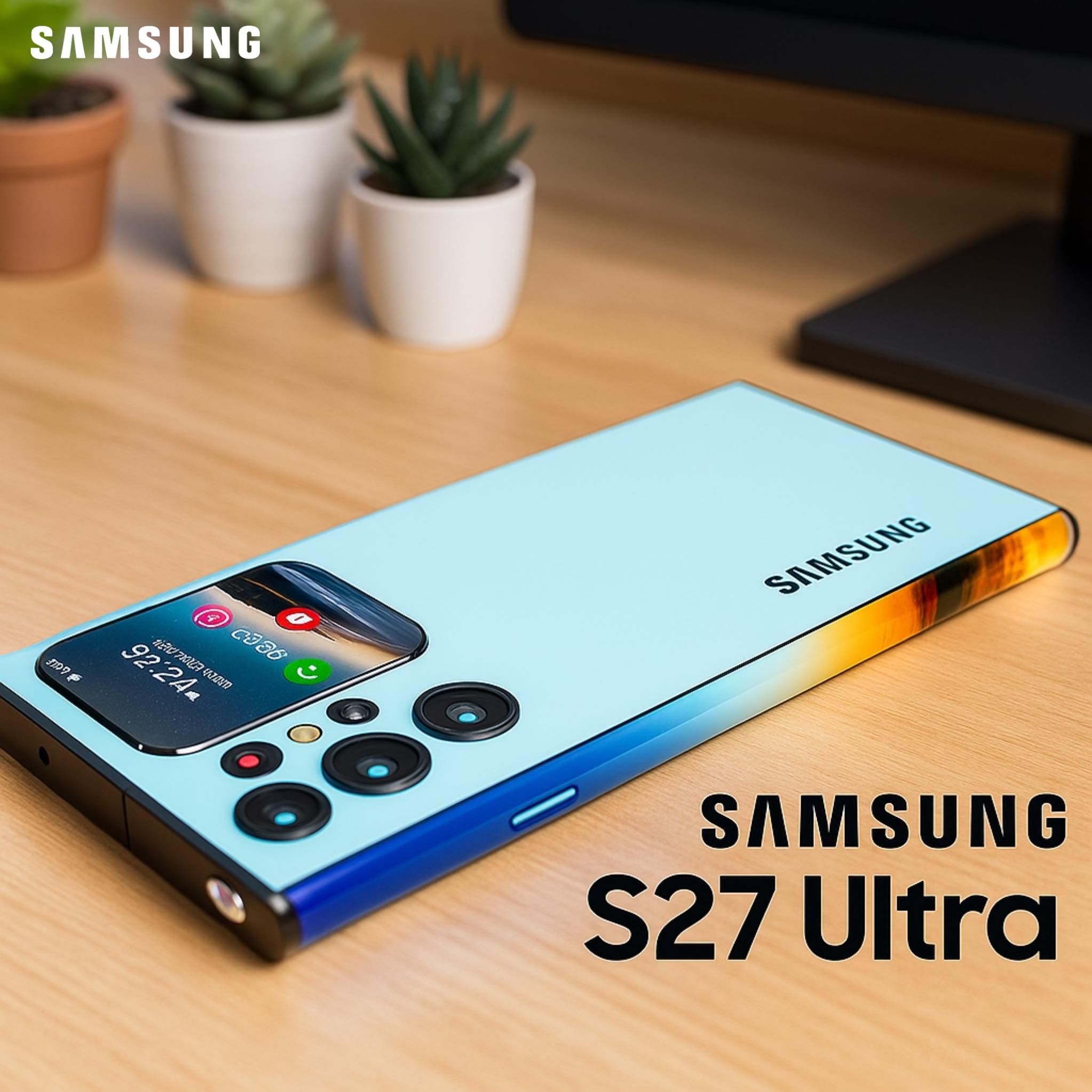 Samsung S27 Ultra 2025 returns with 30GB RAM, 1TB storage, and a 300MP camera — redefining mobile power with unmatched specs and fearless design! _P