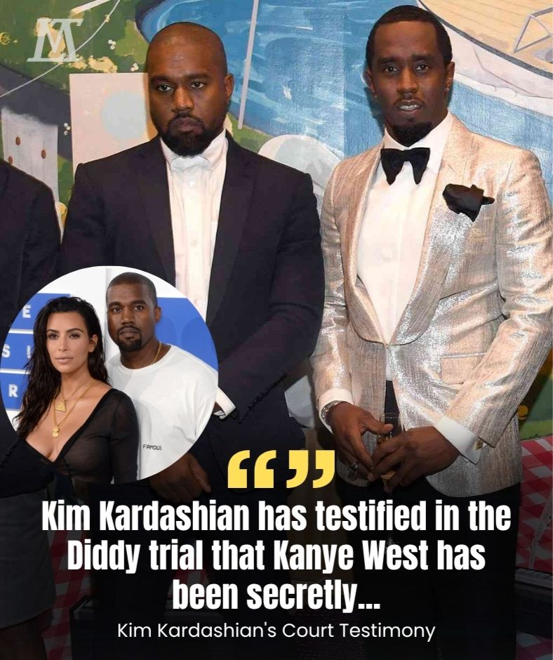 KANYE CAUGHT IN THE MIDDLE: Kanye West spotted making secret visits to Diddy’s house ahead of his trial — while Kim Kardashian warns, “He’s trying to wipe out the rest of his tracks!” _P