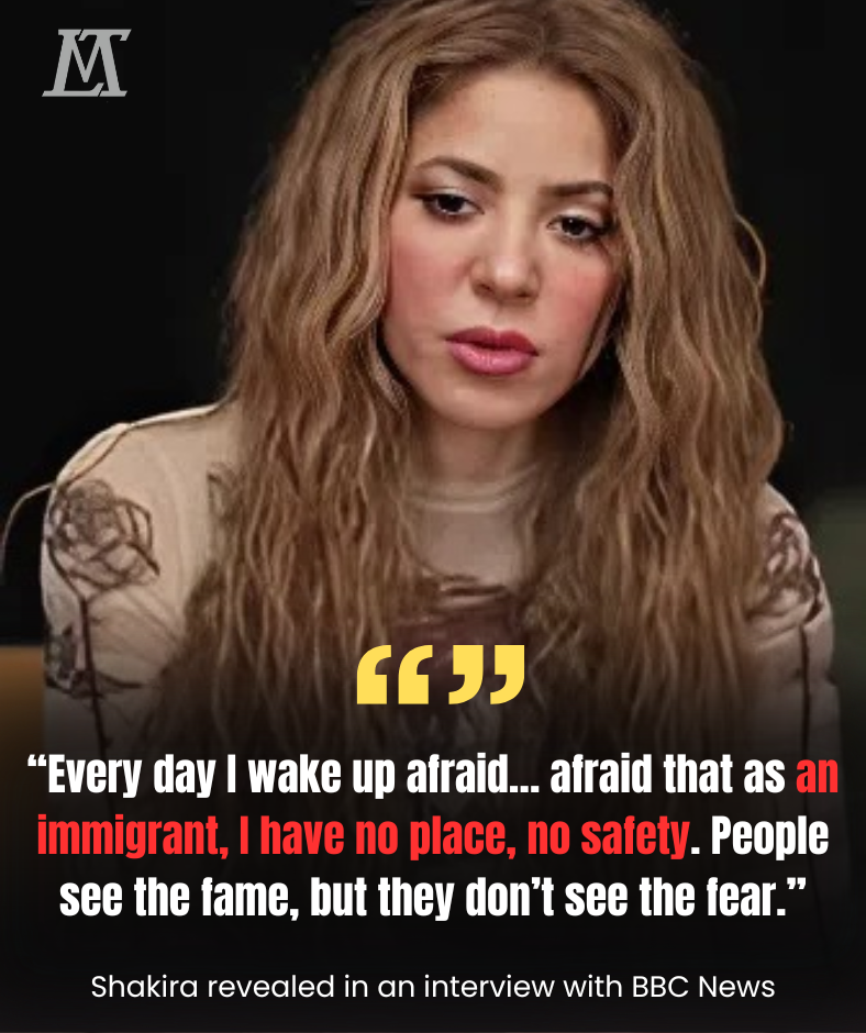 Shakira Accused of “Putting on a Show” – Pretending to Suffer as an Immigrant While Wiping Her Tears With Stacks of Cash, Turning Public Sympathy Into Outrage _P