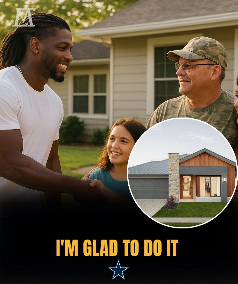 GOOD NEWS: “This Means More Than a Touchdown”: CeeDee Lamb’s Tearful Gift to a Veteran’s Family Facing Eviction .ni