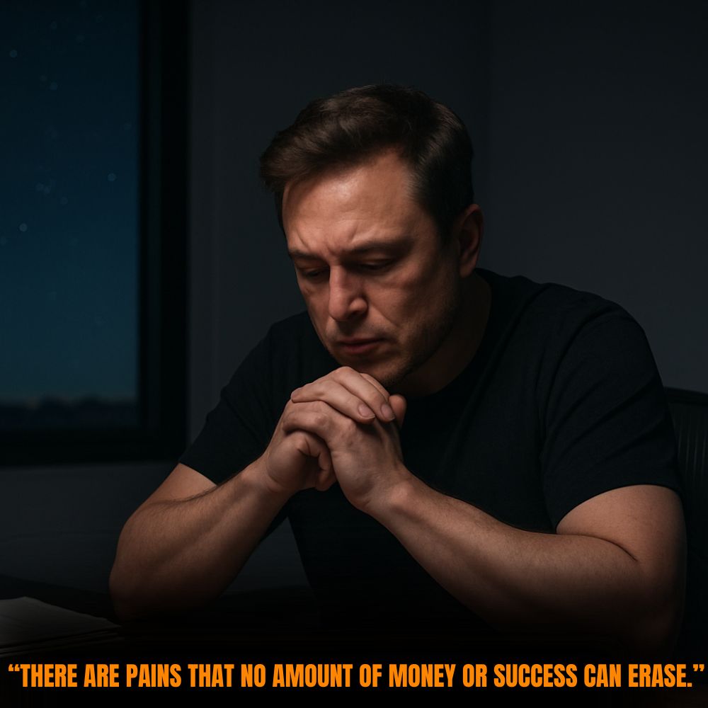 “Elon Musk: A genius to the world, but a prisoner of his own heavy thoughts.” .ni