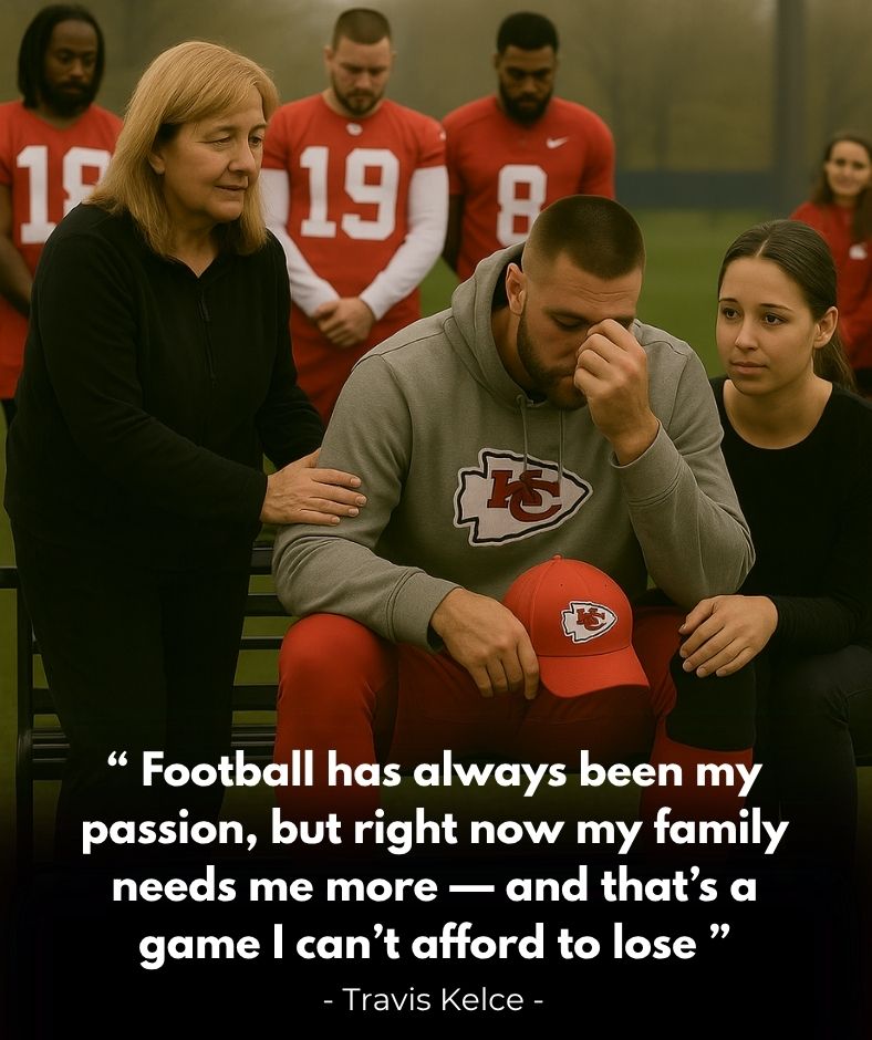 SAD NEWS: Kansas City Chiefs Team and Fans Can’t Hold Back Tears as Travis Kelce and Family Make Heartbreaking Announcement That Leaves the Entire Football World Silent… .q