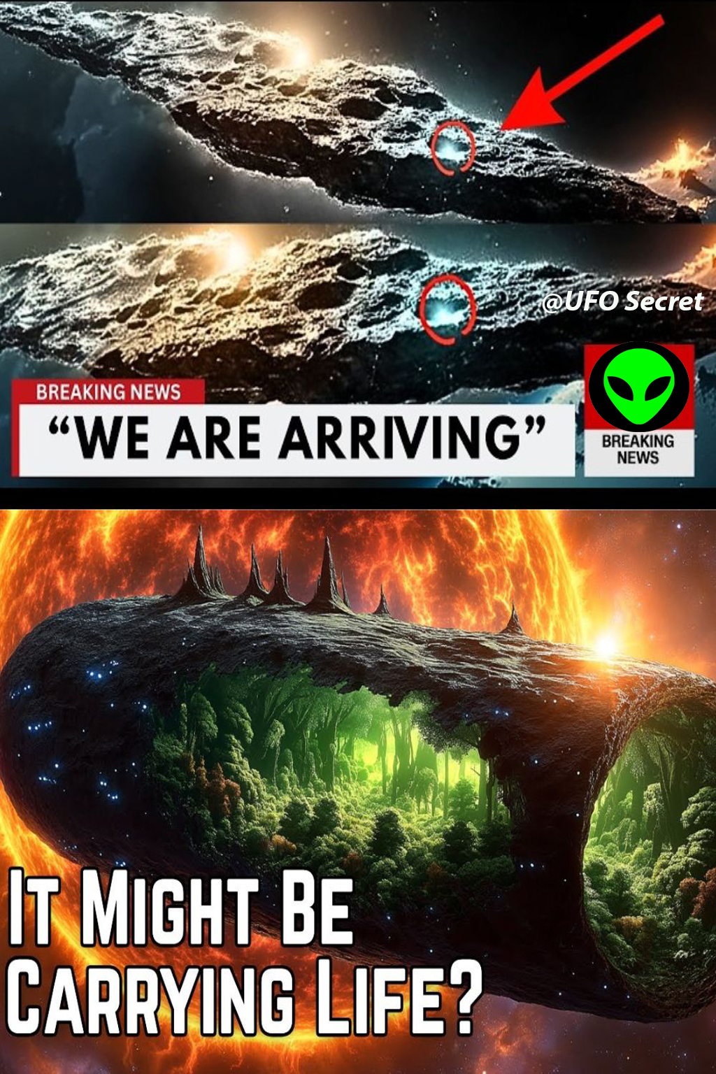 BREAKING: NASA’s AI Confirms 3I/ATLAS Is Not a Comet — It’s a Living Vessel Growing an Alien Forest Inside…